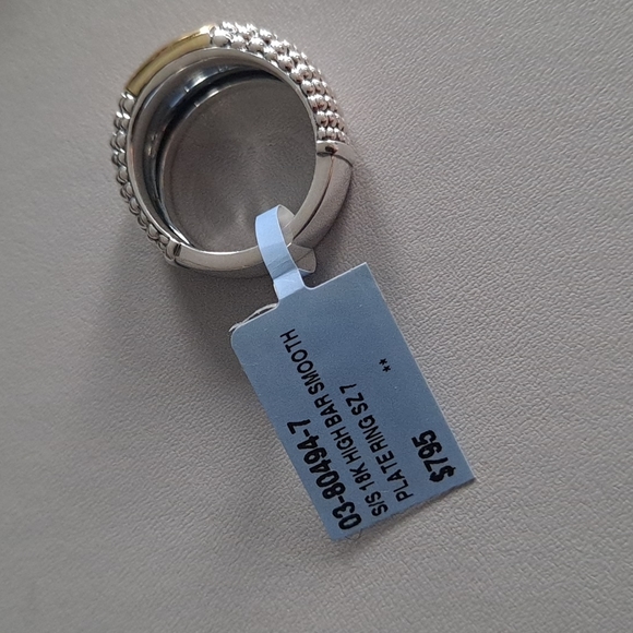 NWT Lagos High Bar Smooth Plate ring - Picture 14 of 16